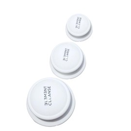 Element Cleanse Lymphatic Detox Cups - Silicone Sculpting cupping tool for Bloating, Digestion and Drainage