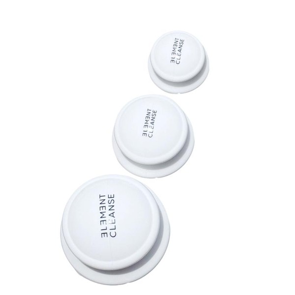 Element Cleanse Lymphatic Detox Cups - Silicone Sculpting cupping tool