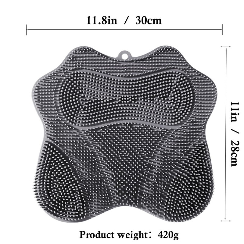 Easkite Shower Foot Scrubber, Shower Foot and Back Scrubber with