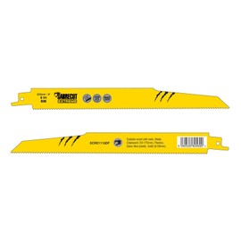 5 x SabreCut SCRS1110DF_5 225 mm 6 TPI (Teeth Per Inch) S1110DF Fast Wood and Metal Cutting Floating Sabre Saw Blades Compatible with Bosch Dewalt Makita and Many Others
