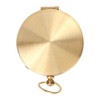BOROCO Outdoor Compass, Golden Copper Pocket Compass, Luminous Mini Compass,