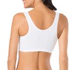 Fruit of the Loom Women's Built-Up Sports Bra, Blushing Rose/Black/White-3