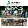 Sawyer Mfg Company Folding V Head Pipe Stand - Heavy