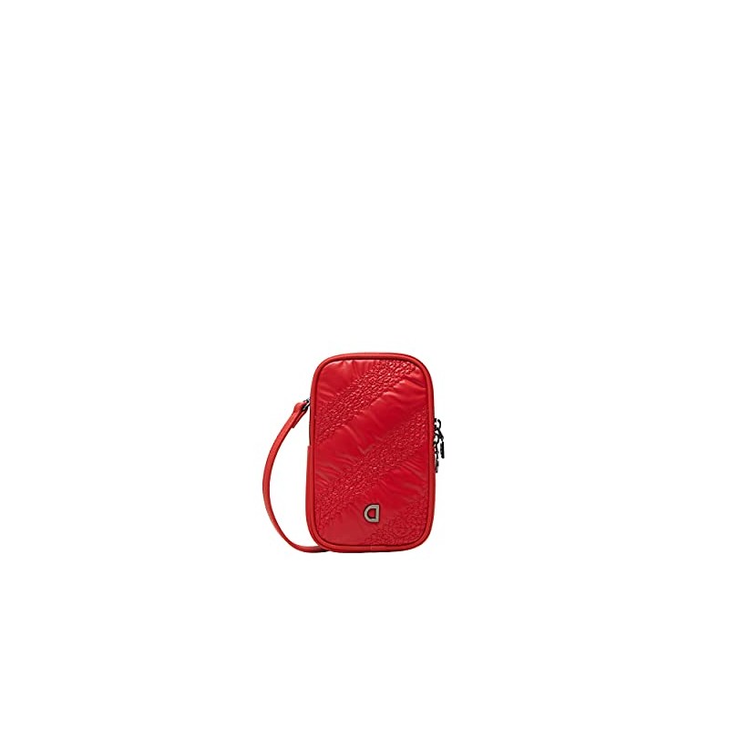 Desigual Women's Long Wallet Travel Accessory Money Belt, red