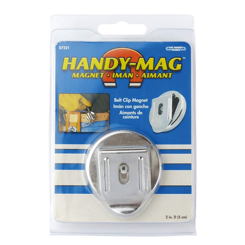 MASTER MAGNETICS 07221 Handy Mag Magnet with Belt Clip, 2