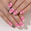 Press on Nails Short-RTKHFZE Soft Gel Press On Nails Oval,Natural
