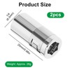 2 PCS 1/4 Bit Holder Screwdriver Bit Adapter, 1/4" Square