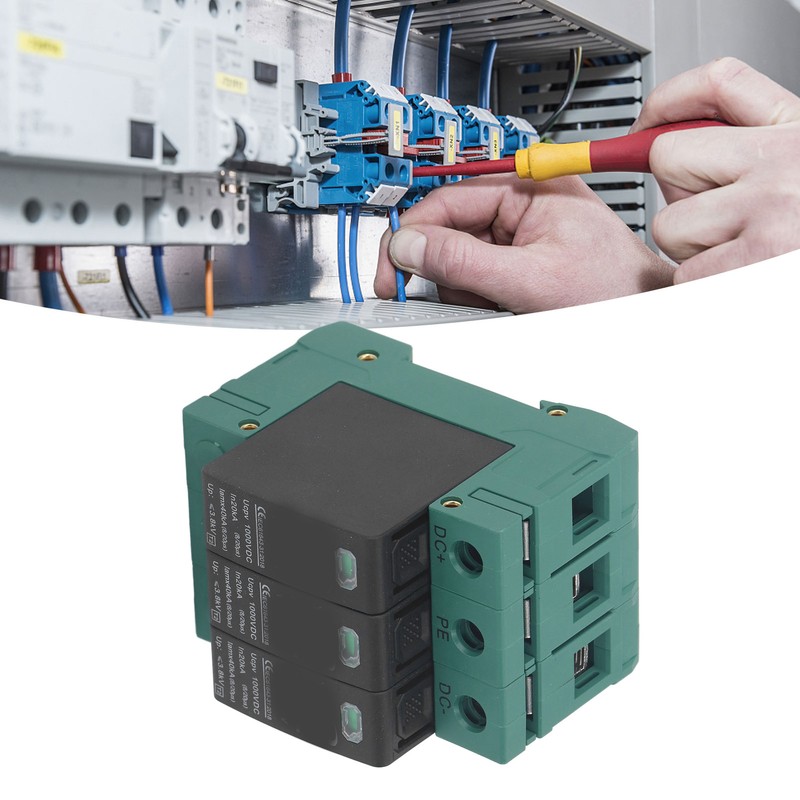 Surge Protective Device 1000V DC 20‑40KA 3P PC Photovoltaic PV
