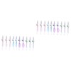 Operitacx 2 Sets Roller Pen Abnehmbare Refill Gel Stifte Und