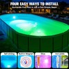 Submersible Pool Lights with Remote, High Brightness Swimming Led Pool
