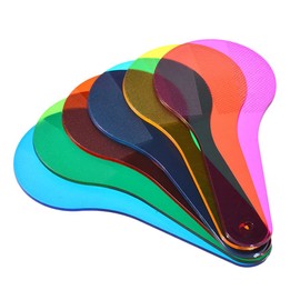6Pcs Color Paddles, Transparent Color Paddles, Color Learning, Optics Color Filter Plate Montessori Educational Science Educational Painting Color Drawing Cognition Learning and Education