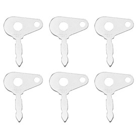 6PCS Universal Spare Keys Spare Ignition Switch Keys massey ferguson For Lucas Ignition Switch Tractors Agricultural Ford Heavy Equipment