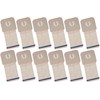 LEFITPA Replacement 12-Pack Style R Vacuum Cleaner Bags for Electrolux