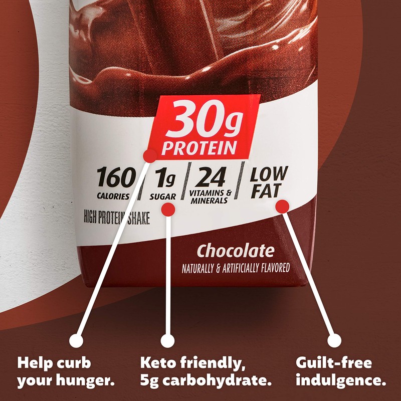 Premier Protein Shake, Chocolate, 30g Protein, 1g Sugar, 24 Vitamins