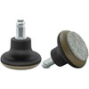 5 PCS Fixed Stationary Castors,Glide Office Chair Wheels For Replacement