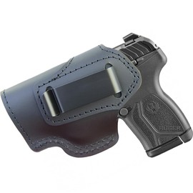 IWB & OWB Leather Holster Fits:Walther ppk,ruger lcp 2 max 380,Sig Sauer P238 p290 RS p938 Nitron,Smith & Wesson M&P Bodyguard 380,Kimber Micro 9,Beretta Pico or Similar Pistols (Left)