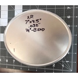 Dirtroad Racing 1 XR Pit BIKE KART VINTAGE OVAL RACING NUMBER PLATES 7”x8.5”032"x1/