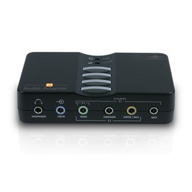 Vantec USB External 7.1 Adaptador de Canales de Audio (Negro)