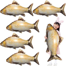 6 Pcs Fish Balloons Gone Fishing Party Decorations Fishing Balloons Fishing Party Supplies Fishing Theme Birthday Party Decorations Balloons