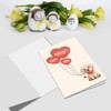 Nchigedy Cute Dog Mother's Day Card, Adorable Mothers Day Card