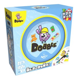 Hobby Japan Dobble Kids (2024 New Edition) Japanese Version (2-8 People, 15 Minutes, For 4 Years Old) Board Game