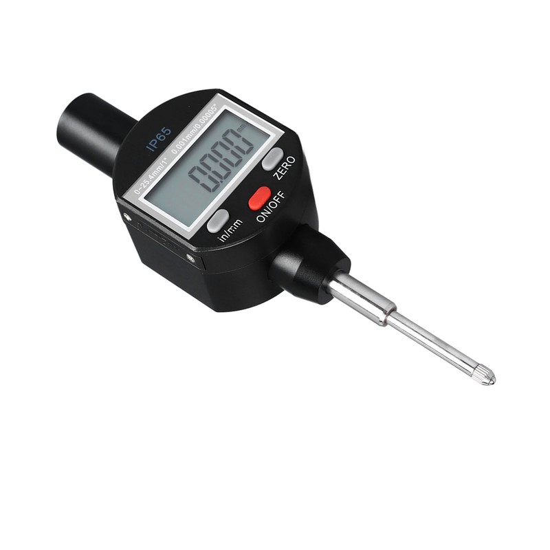 Dial Indicator Digital Display 0.00005in/0.001mm Resolution 0 to 25.4mm Range