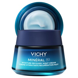 Vichy Minral 89 Crema Recuperadora De Noche con Melatonina Pura 50ml Para Todo Tipo De Piel Uso Antes de Dormir                                       