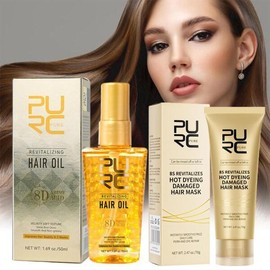 Keratin 케라틴 헤어 케어 크림 마스크 오일 곱슬머리 엉킨 머리 개선 머리카락 파손 방지 제품 [02 A 50ml] Keratin Hair Care Cream Mask Oil Curly Hair Detangler Improvement Prevents Hair Damage Product [02 A 50ml]