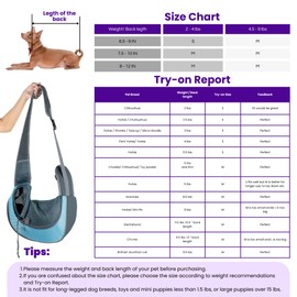 Dury Dog Backpack Carrier - Adjustable Shoulder Strap Dog Carriers for Small Dogs Breathable Dog Sling Carrier Dog Travel Bag with Phone Pocket (Green)