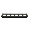 Lowell Manufacturing SG6P-3 3U Punched Rack Mount Panel for 1-Gang