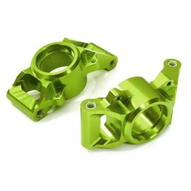 For Traxxas CNC Machined Rear Hub Carriers for Traxxas X-Maxx 4X4 Req. 20x27x4mm Bearings