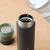 Smile LALALUCTUS Tea Bottle with Strainer, Vacuum, Double Wall Structure,