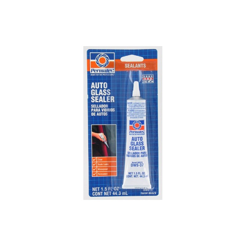 Permatex 80329 Auto Glass Sealer, 1.5 oz.