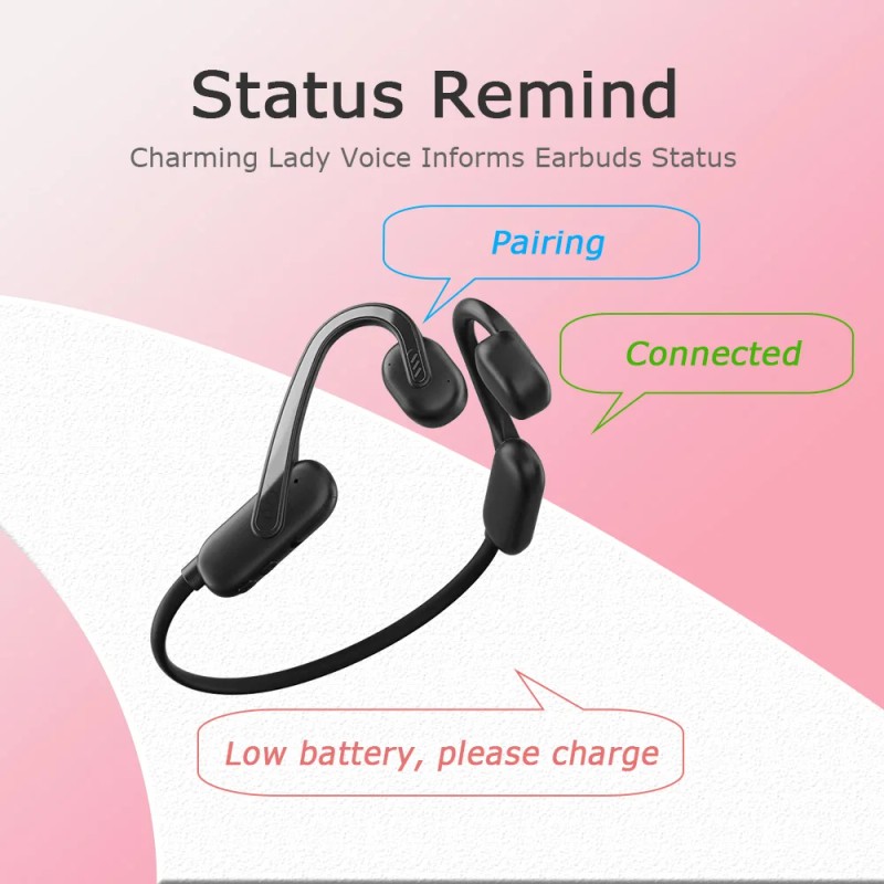 Opy Wireless Earphones Sports New E6 Headphones Bone Conduction Earphones