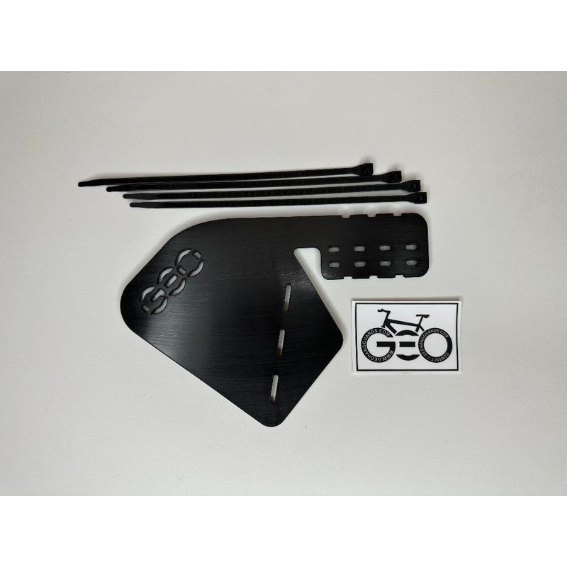 GEO Handguards Protector de desviador de GEO, negro