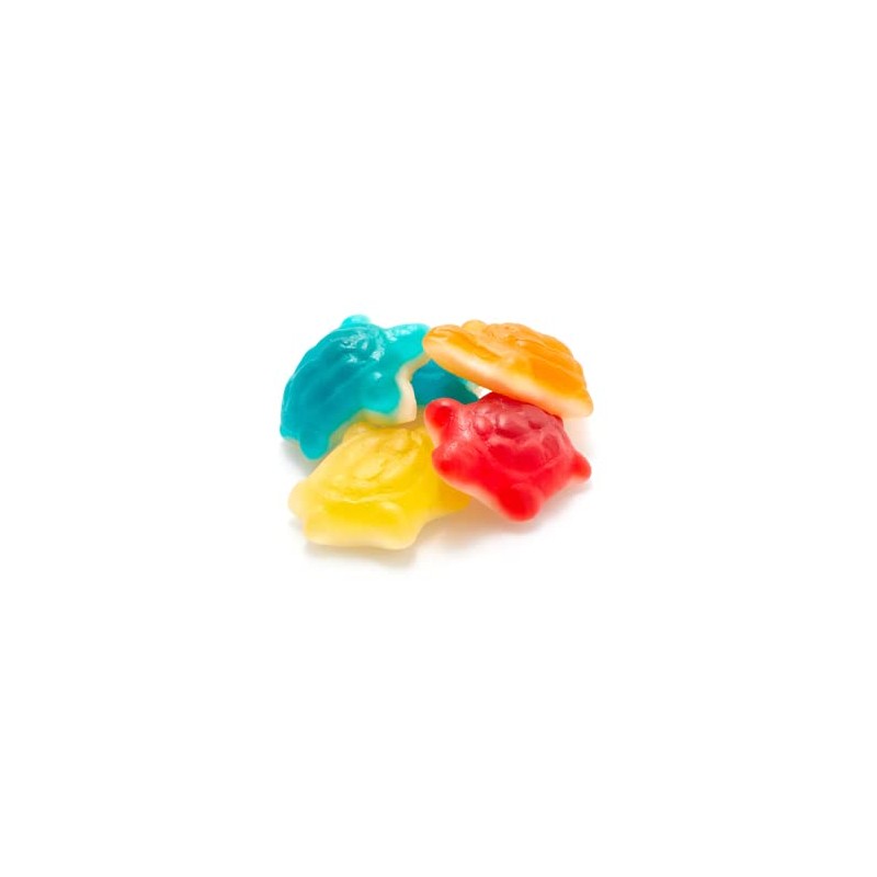Yupik Gummy Jelly Turtles, 2.2 lb (35.2 oz), Fruity Flavors,