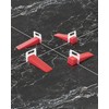 Tile Leveling System Clips 2200PCS 1/16" 1.5mm Floor Wall Spacer