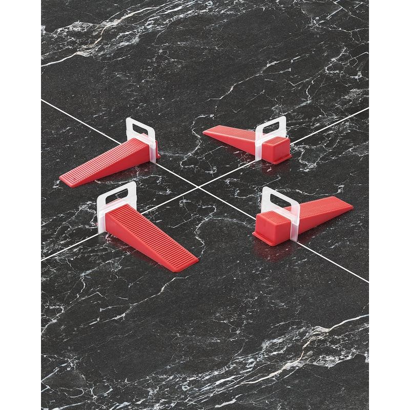 Tile Leveling System Clips 2200PCS 1/16" 1.5mm Floor Wall Spacer