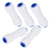 TEHAUX 5Pcs Water Purifier Check Valve Quick Connect Reverse Osmosis