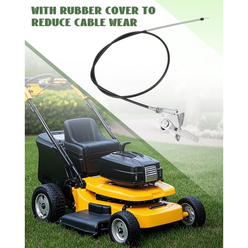 JUWEVAZU 746P05811A ZT1 Throttle Choke Cable Fit for CUB Cadet