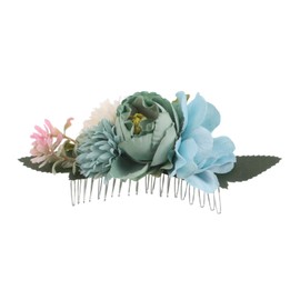 FRCOLOR Elegant Bridal Headpiece for Beach Weddings Lightweight Floral Hair Accessories for Women Secure Structure for Stylish Ceremonies