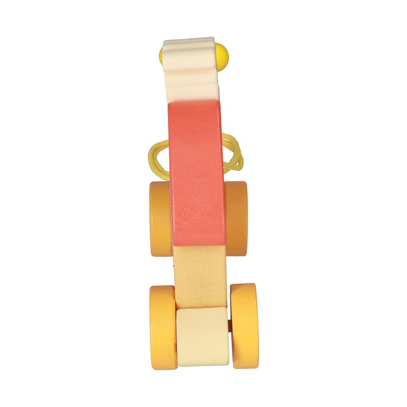 Beech Wooden Baby Pull Along Toy WalkALong Snails Toddler for