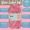 Cotton Select Sport Weight Yarn - 100% Fine Cotton -