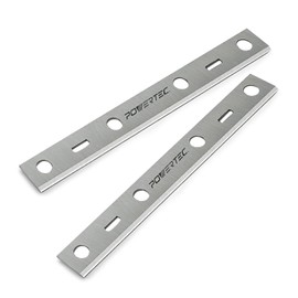 POWERTEC 6 Inch Jointer Blades for WEN JT3062 Jointer, Replacement for JT3062B-6 Jointer Knives, Set of 2 (14801W)