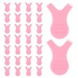 Bewudy 30 Pcs Y Lash Lift Tool, Y Shape Lash Combs Eyelash Brush, Eyelash Perming Brush Best Lash Lift and Tint Kit, Eyelash Lift Brush for Eyelash Extension Makeup Tool(Pink)