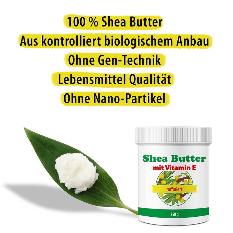 Pharma-Peter Shea Butter Refined with Vitamin E, 250 g