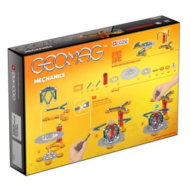 Geomag 721 Mechanics Building Set, Multicolor, for 3 years to 8 years, 86 Pieces