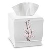 Creative Scents Vanda Tissue Box Cover Square - Cherry Blossom