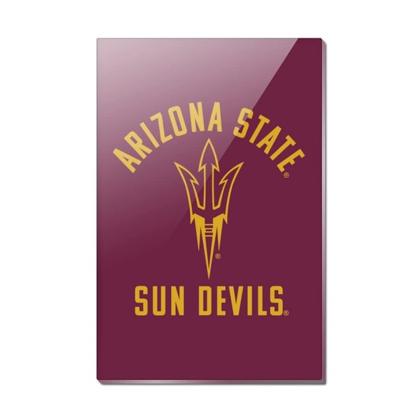 Arizona State University Sun Devils Rectangle Acrylic Fridge Refrigerator Magnet