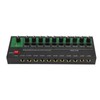 10 Channel Sound Mixer Independent Volume Control Knob Professional Multichannel